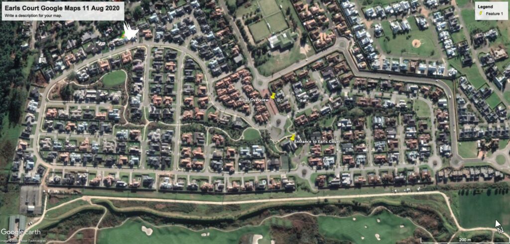 Map of the Estate